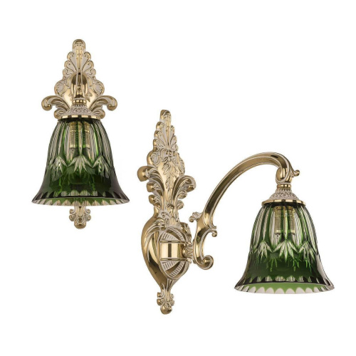 Бра Bohemia Ivele 7209B14/1/175 GW P2 D Clear-Green/H-1I Бра Bohemia Ivele 7209B14/1/175 GW P2 D Clear-Green/H-1I