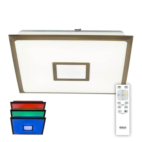 Потолочный светодиодный светильник Citilux СтарЛайт CL703K53RGB Потолочный светодиодный светильник Citilux СтарЛайт CL703K53RGB
