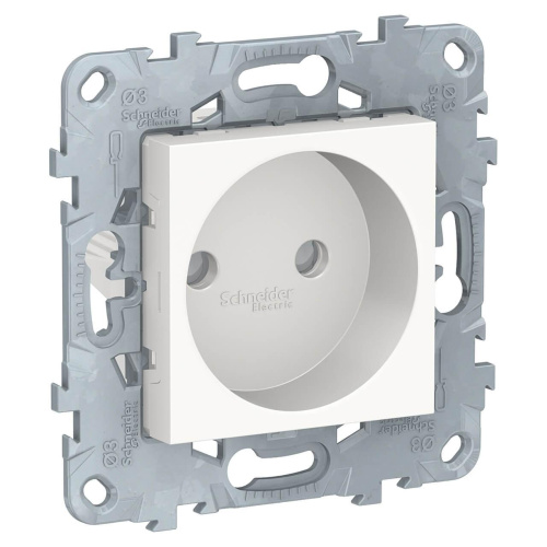 Розетка Schneider Electric Unica New б/з со шторками 16A 250V NU503318 Розетка Schneider Electric Unica New б/з со шторками 16A 250V NU503318