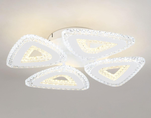 Потолочная светодиодная люстра Ambrella light Acrylica Original FA4019 Потолочная светодиодная люстра Ambrella light Acrylica Original FA4019