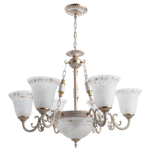 Подвесная люстра Arte Lamp 1 A1032LM-6-3WG Подвесная люстра Arte Lamp 1 A1032LM-6-3WG