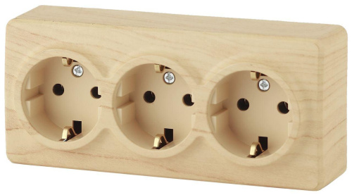 Розетка ЭРА Эксперт 3х2P E Schuko 16A 250V 11-2208-11 Б0020702 Розетка ЭРА Эксперт 3х2P E Schuko 16A 250V 11-2208-11 Б0020702
