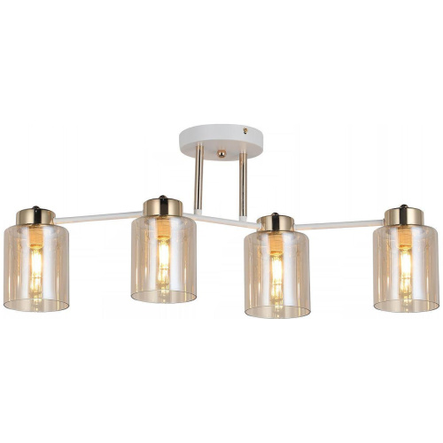Потолочная люстра Illumico IL6111-4COU-79 WH GD Потолочная люстра Illumico IL6111-4COU-79 WH GD