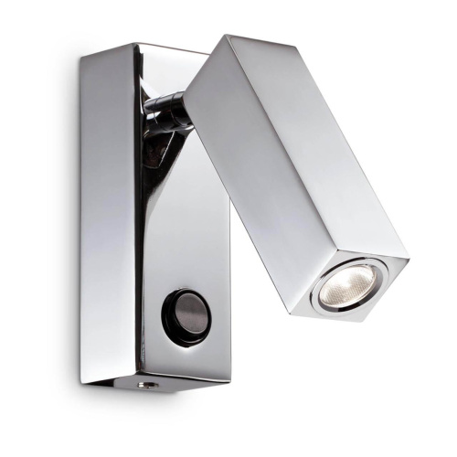 Светодиодный спот Ideal Lux Page AP Square Cromo 233703 Светодиодный спот Ideal Lux Page AP Square Cromo 233703