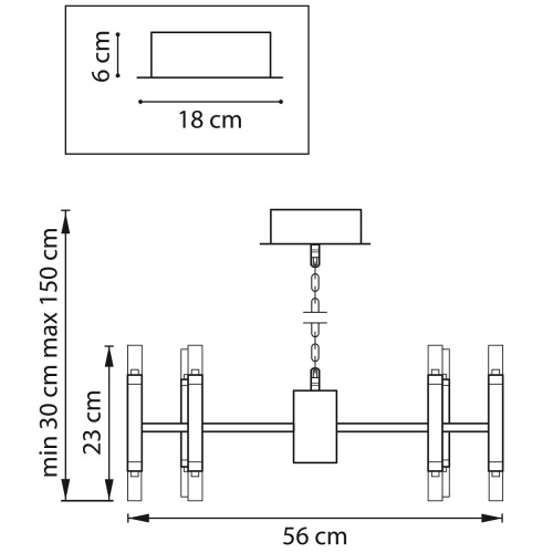 Подвесная светодиодная люстра Lightstar Iris 734247 Подвесная светодиодная люстра Lightstar Iris 734247