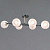 Светильник потолочный Illumico IL0798-6CSQ-25 BK AB TRENTO