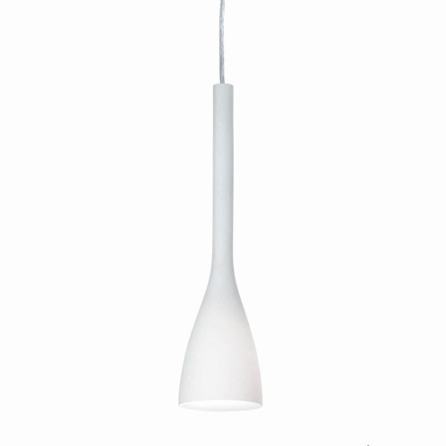 Подвесной светильник Ideal Lux Flut SP1 Small Bianco 035697 Подвесной светильник Ideal Lux Flut SP1 Small Bianco 035697