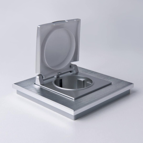 Рамка Werkel Aluminium на 1 пост алюминий WL11-Frame-01 4690389073625 Рамка Werkel Aluminium на 1 пост алюминий WL11-Frame-01 4690389073625