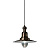 Подвесной светильник Ideal Lux Fiordi SP1 Brunito 005041