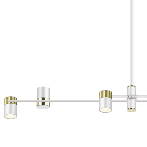 Подвесная люстра Lumien Hall Саурис LH8020/6P-WT-GD Подвесная люстра Lumien Hall Саурис LH8020/6P-WT-GD