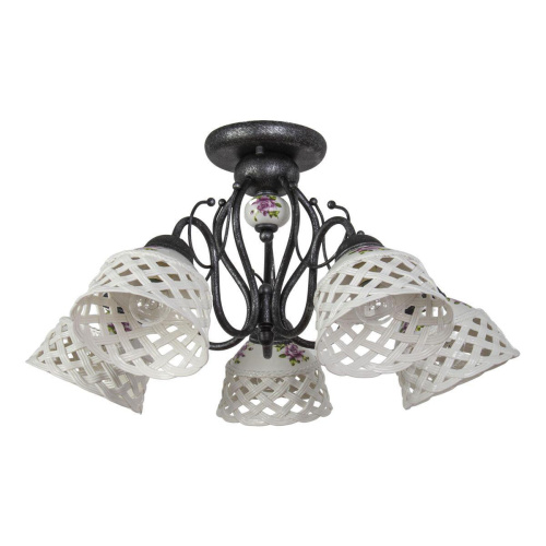Потолочная люстра Abrasax Emilia MDK9365/5BBlack Потолочная люстра Abrasax Emilia MDK9365/5BBlack