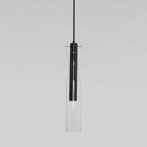 Подвесной светодиодный светильник Eurosvet Swan 50253/1 Led черный Подвесной светодиодный светильник Eurosvet Swan 50253/1 Led черный