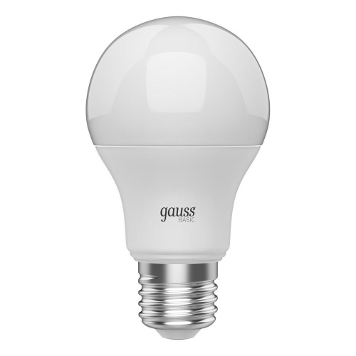 Лампа светодиодная Gauss E27 9,5W 3000К матовая 1023210 Лампа светодиодная Gauss E27 9,5W 3000К матовая 1023210