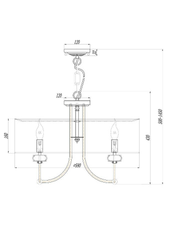 Подвесной светильник Maytoni ARM006PL-06G Подвесной светильник Maytoni ARM006PL-06G