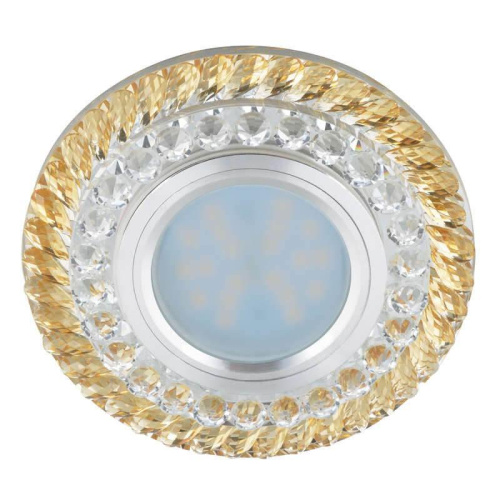 Встраиваемый светильник Fametto Luciole DLS-L132 GU5.3 Chrome/Gold Встраиваемый светильник Fametto Luciole DLS-L132 GU5.3 Chrome/Gold