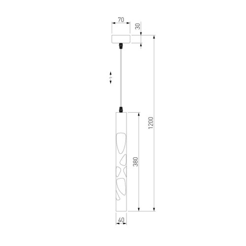 Подвесной светодиодный светильник Elektrostandard DLR037 12W 4200K черный матовый a044557 Подвесной светодиодный светильник Elektrostandard DLR037 12W 4200K черный матовый a044557