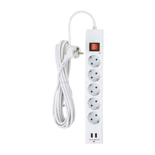 Сетевой фильтр Duwi 2хUSB 5гн 5м с/з 32588 8 Сетевой фильтр Duwi 2хUSB 5гн 5м с/з 32588 8