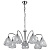 Подвесная люстра Arte Lamp Adamello A9466LM-7CC