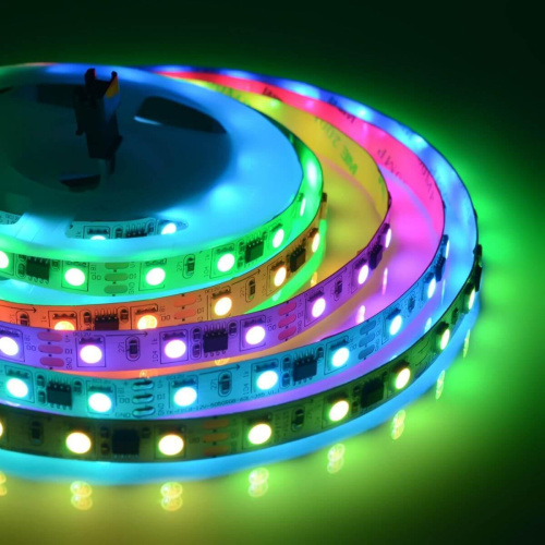 Светодиодная лента Apeyron 14,4W/m 60Led/m 5050SMD разноцветная 2M 80ЦЛ Светодиодная лента Apeyron 14,4W/m 60Led/m 5050SMD разноцветная 2M 80ЦЛ