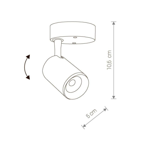 Светодиодный спот Nowodvorski Iris Led 8993 Светодиодный спот Nowodvorski Iris Led 8993