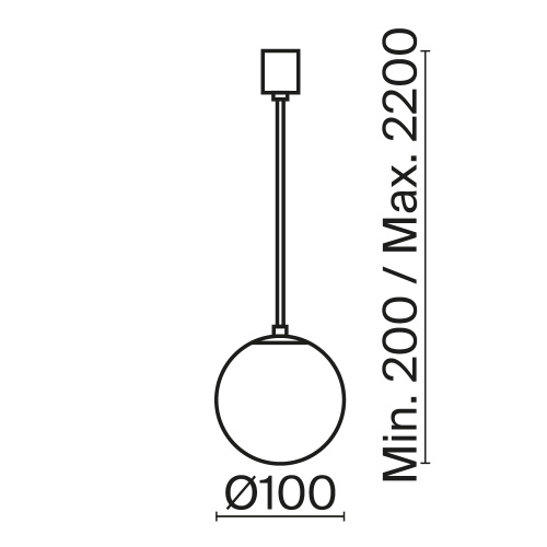 Подвесной светильник Technical P039PL-5W4K-10-B Подвесной светильник Technical P039PL-5W4K-10-B