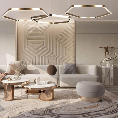 Подвесной светодиодный светильник Loft IT Titanium 10243S Gold Подвесной светодиодный светильник Loft IT Titanium 10243S Gold