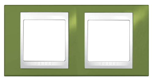 Рамка 2-постовая Schneider Electric Unica Хамелеон MGU6.004.866 Рамка 2-постовая Schneider Electric Unica Хамелеон MGU6.004.866