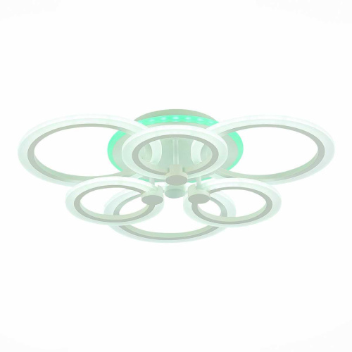 Потолочная светодиодная люстра Evoled Cerina SLE500652-06RGB Потолочная светодиодная люстра Evoled Cerina SLE500652-06RGB