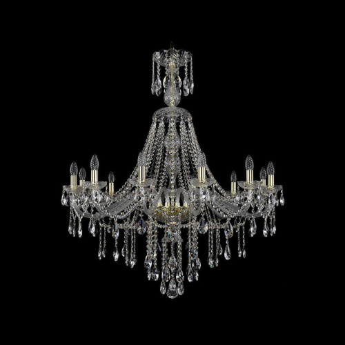 Подвесная люстра Bohemia Ivele 1415/12/360/XL-113 G Подвесная люстра Bohemia Ivele 1415/12/360/XL-113 G