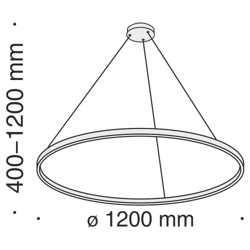 Подвесной светодиодный светильник Maytoni Rim MOD058PL-L65BS4K Подвесной светодиодный светильник Maytoni Rim MOD058PL-L65BS4K