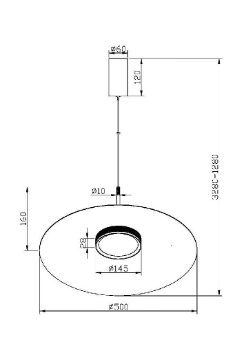 Подвесной светильник Maytoni MOD041PL-L15W3K1 Подвесной светильник Maytoni MOD041PL-L15W3K1