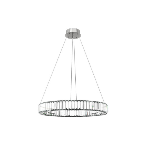 Подвесной светодиодный светильник Loft IT Crystal ring 10135/600 Chrome Подвесной светодиодный светильник Loft IT Crystal ring 10135/600 Chrome