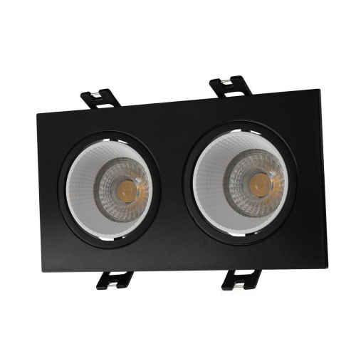 Встраиваемый светильник Denkirs DK3072-BK+WH Встраиваемый светильник Denkirs DK3072-BK+WH
