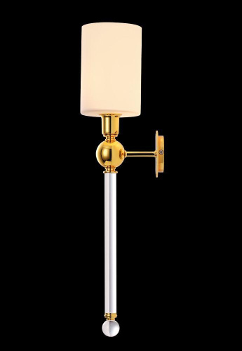 Бра Crystal Lux Mirabella AP1 Gold/White Бра Crystal Lux Mirabella AP1 Gold/White