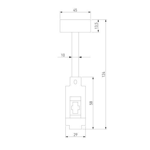 Декоративная стойка Elektrostandard Esthetic Magnetic 85142/00 a065434 Декоративная стойка Elektrostandard Esthetic Magnetic 85142/00 a065434