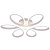 Потолочная светодиодная люстра Toplight Geraldine TL1144-71D