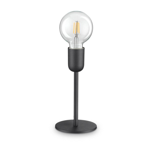 Настольная лампа Ideal Lux Microphone TL1 Nero 232485 Настольная лампа Ideal Lux Microphone TL1 Nero 232485