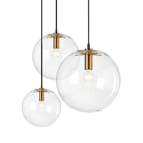 Подвесной светильник Ball 20 gold/clear Подвесной светильник Ball 20 gold/clear