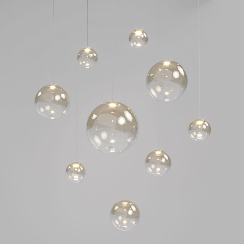 Подвесной светодиодный светильник Eurosvet Wonder 50230/1 Led янтарный Подвесной светодиодный светильник Eurosvet Wonder 50230/1 Led янтарный