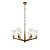 Подвесная люстра Crystal Lux Laura SP-PL6 Bronze