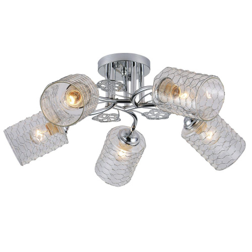 Потолочная люстра Escada Weigela 1113/5PL Потолочная люстра Escada Weigela 1113/5PL