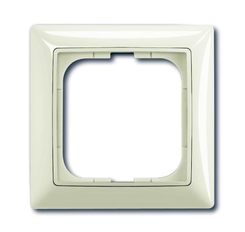 Рамка 1-постовая ABB Basic55 chalet-белый 2CKA001725A1511 Рамка 1-постовая ABB Basic55 chalet-белый 2CKA001725A1511