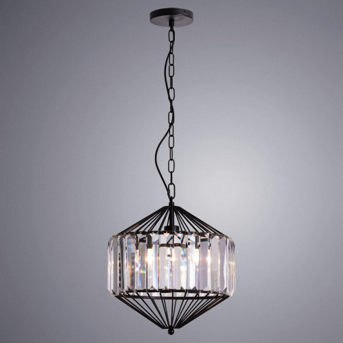 Подвесной светильник Arte Lamp Cassel A1790SP-1BK Подвесной светильник Arte Lamp Cassel A1790SP-1BK