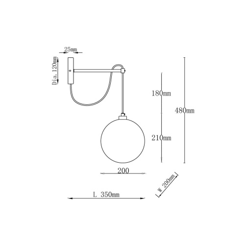 Бра Vele Luce Freedom VL5544W01 Бра Vele Luce Freedom VL5544W01