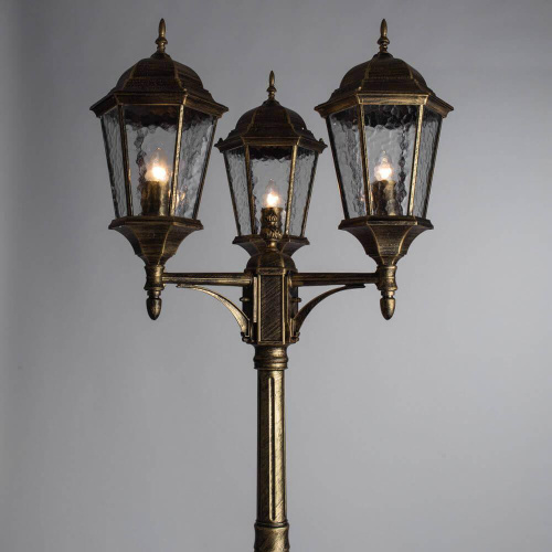 Садово-парковый светильник Arte Lamp Genova A1207PA-3BN Садово-парковый светильник Arte Lamp Genova A1207PA-3BN