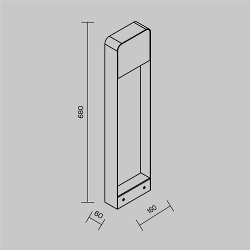 Ландшафтный светильник Outdoor O481FL-L7BWD3K Ландшафтный светильник Outdoor O481FL-L7BWD3K