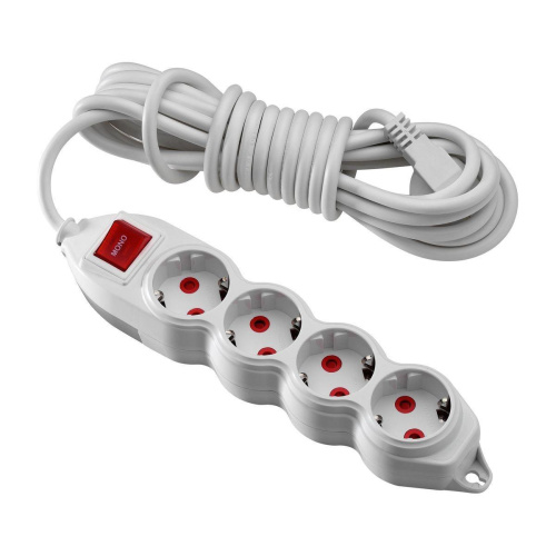 Удлинитель Mono Electric 4гн х 10м с/з 150-011001-416 Удлинитель Mono Electric 4гн х 10м с/з 150-011001-416
