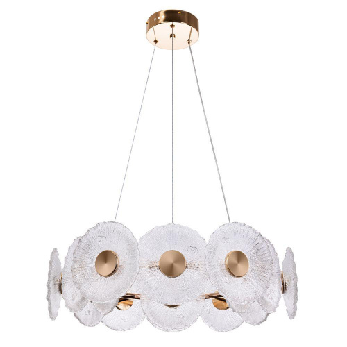 Подвесная светодиодная люстра Arte Lamp Cherish A2097LM-90GO Подвесная светодиодная люстра Arte Lamp Cherish A2097LM-90GO