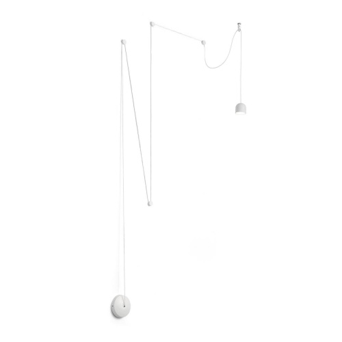 Подвесной светодиодный светильник Ideal Lux Tall SP1 Small Bianco 196794 Подвесной светодиодный светильник Ideal Lux Tall SP1 Small Bianco 196794