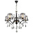 Подвесная люстра Seven Fires Greys WD3600/5H-CF-FGD-GR